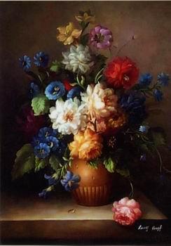 unknow artist Floral, beautiful classical still life of flowers.087 oil painting image
